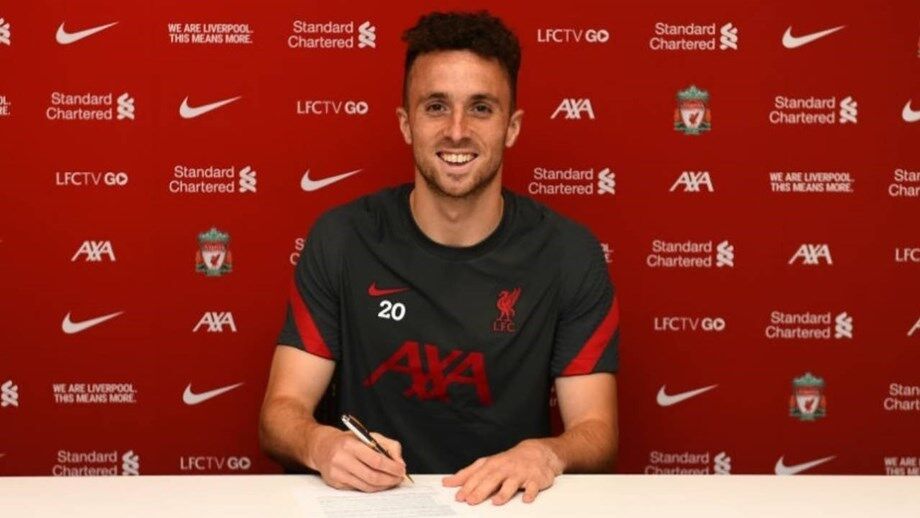 Diogo Jota - Do Wolverhampton para o Liverpool (45 M€)