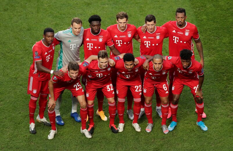1. Bayern Munique (20% de possibilidade de chegar à final)