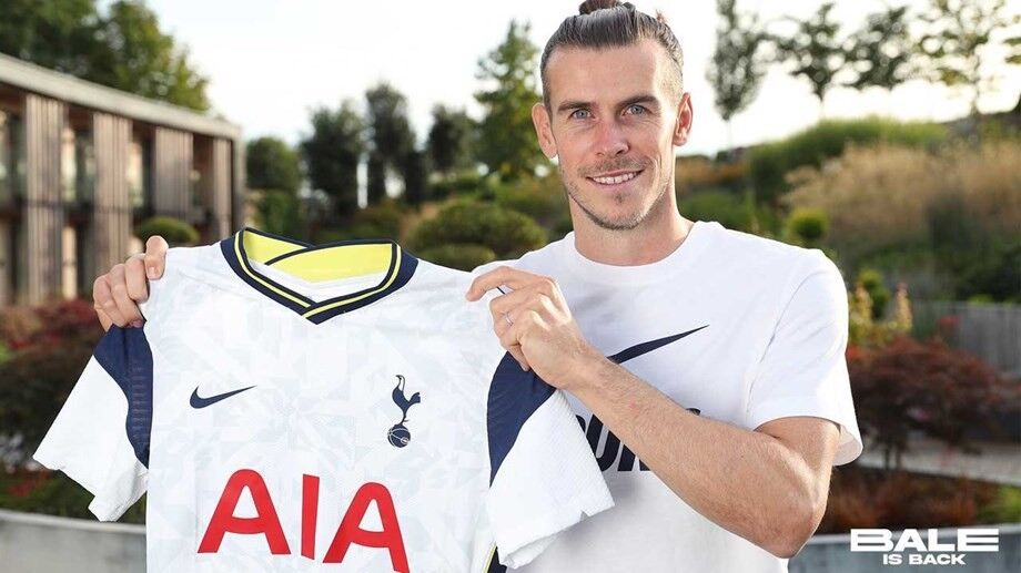 Bale está de regresso aos spurs por empréstimo do Real Madrid