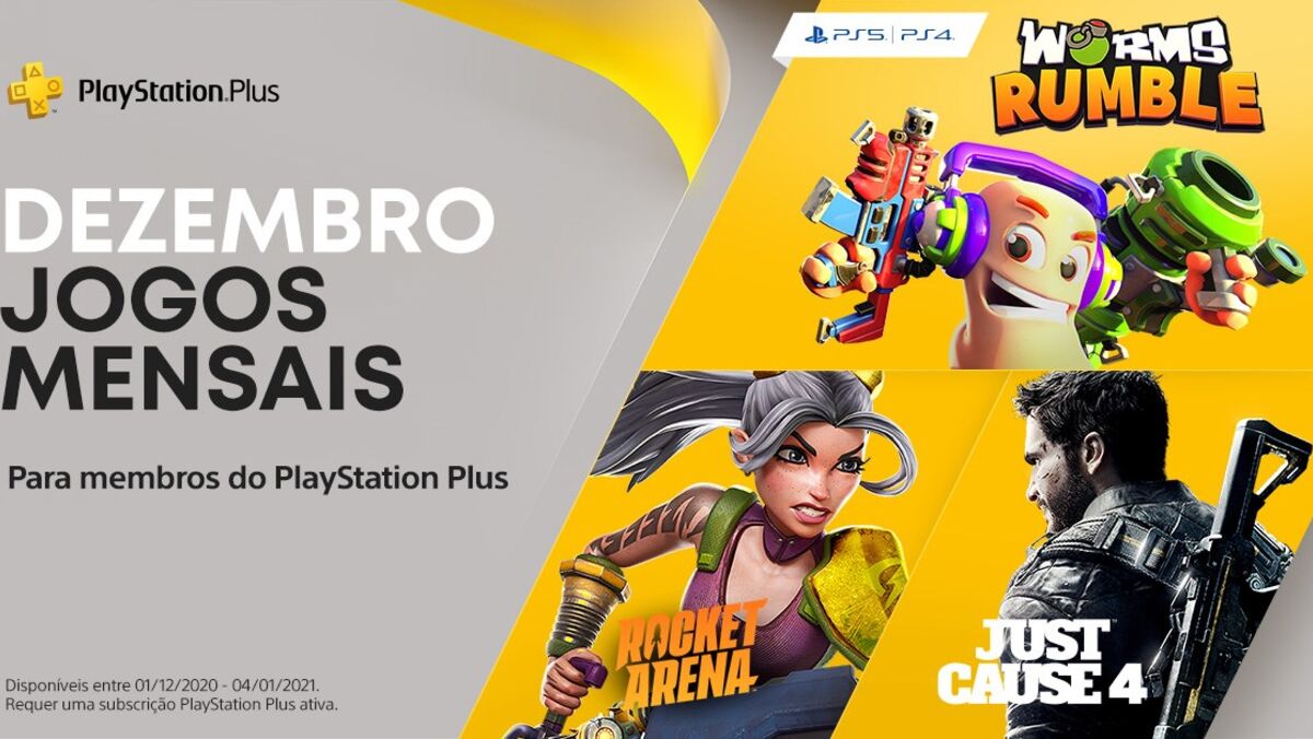 PlayStation Plus - Jogos mensais Novembro