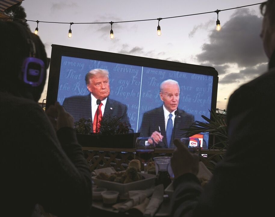 Joe Biden e Donald Trump 