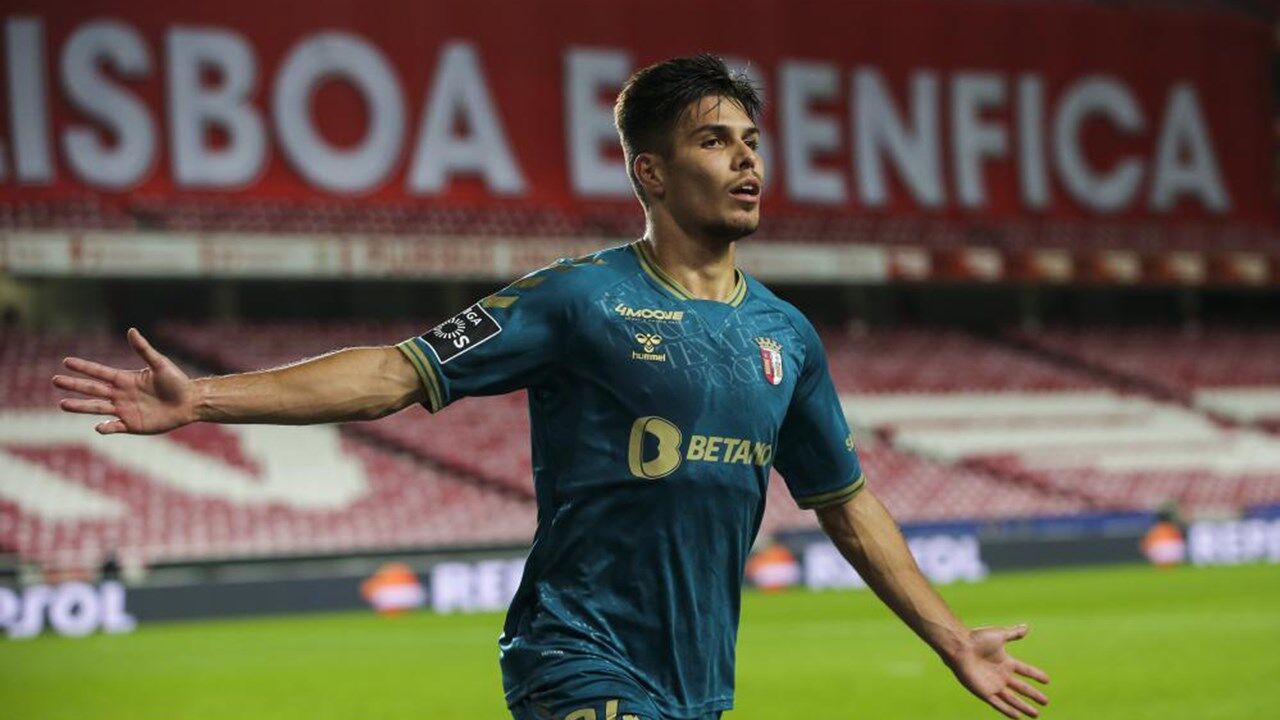 Francisco Moura, do Sp. Braga, está na agenda dos catalães