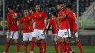 Samaris aproveitou 'bloqueio' e abriu o marcador no Paredes-Benfica