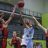 Seleção feminina de basquetebol perde com Bélgica e complica corrida ao Europeu