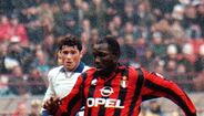 11. George Weah (0.69 golos por jogo - 11 golos em 16 jogos).