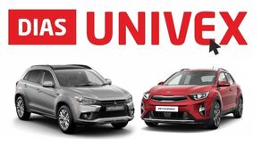 Os Dias Univex estão a chegar com a Mitsubishi e a Kia