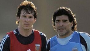 A emotiva mensagem que Messi enviou a Maradona 