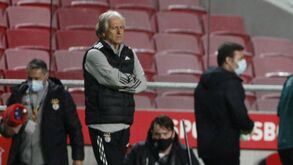 Jorge Jesus revela o que disse aos jogadores ao intervalo: «Não podiam era falhar!»