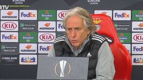 Jorge Jesus e a expulsão de Otamendi: «Estava sujeito a cometer o que cometeu»
