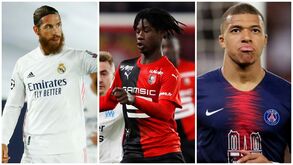 Um onze cheio de galáticos: os craques que poderão custar vários milhões ao Real Madrid na próxima época