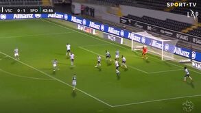 Pote continua de pé quente e aproveitou boa jogada para fazer o segundo do Sporting