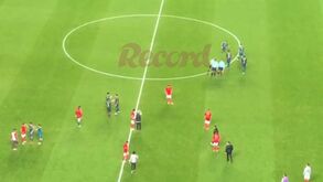 Darwin ouviu Jorge Jesus logo após o Benfica-Sp. Braga
