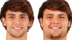 E se estes craques fossem gordos? Muitos ficariam quase irreconhecíveis