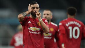 Os mais rematadores da Premier League: Bruno Fernandes e um ex-benfiquista no top-10