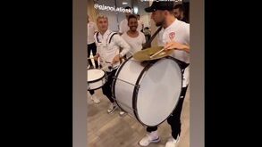 Macedónia do Norte celebra apuramento para o Europeu ao som de Bella Ciao e com Ristovski no tambor