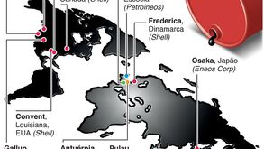 Refinarias encerram com quebra de procura