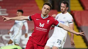 Diogo Jota já faz história no Liverpool: português alcança registo nunca visto em Anfield