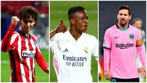 Os mais valiosos da Liga espanhola: João Félix iguala Messi no topo da lista