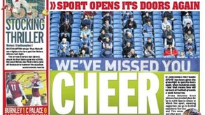 Espanha, Itália e França destacam Liga dos Campeões enquanto Inglaterra aponta ao regresso do público