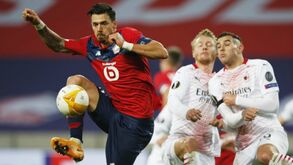 A crónica do Lille-Milan, 1-1: franceses seguram italianos
