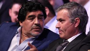 Mourinho presta tributo a Maradona e revela: «Ele ligava-me sempre nas minhas maiores derrotas»