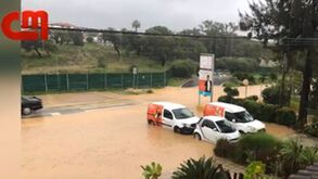 Chuva intensa provoca cheias no Algarve: veja as imagens