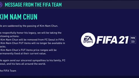 EA remove Emiliano Sala de FIFA 19