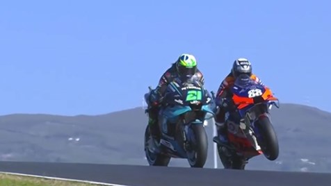 Miguel Oliveira and Franco Morbidelli