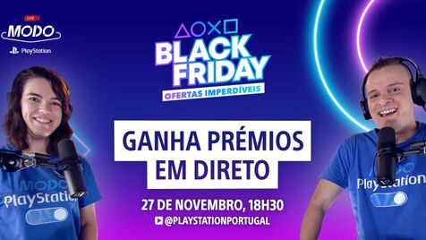 Videojogos Descubra a imperdível campanha da Playstation na Black