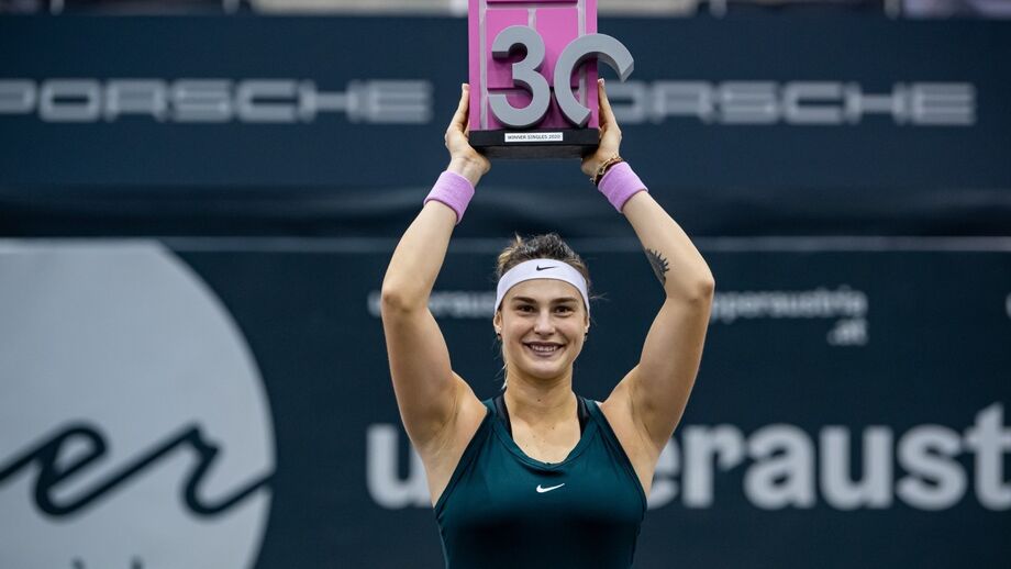 Aryna Sabalenka vence torneio de ténis de Linz