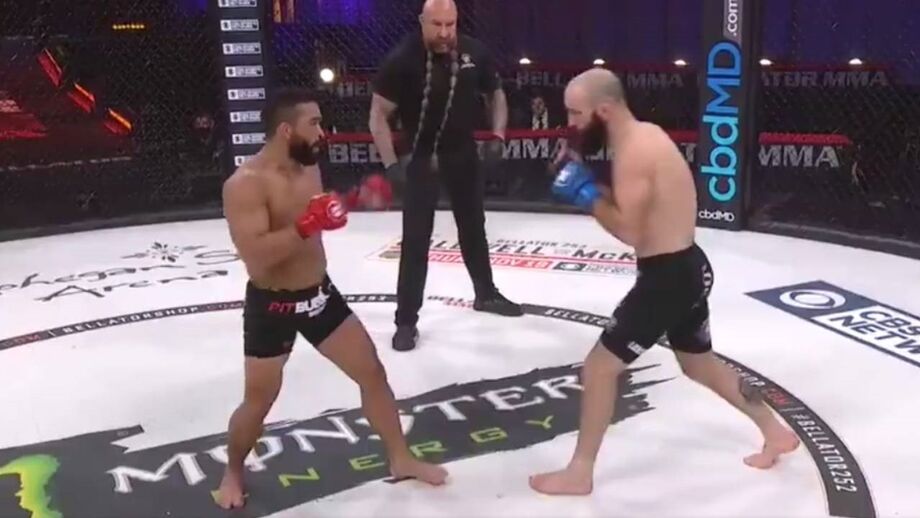 Brasileiro ganhou logo no primeiro assalto