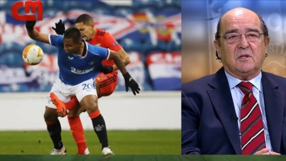 Comentador da CMTV mostrou-se satisfeito com a exibição de Helton Leite