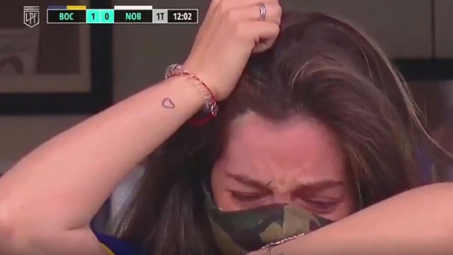 Durante o encontro entre Boca Juniors e Newell's Old Boys