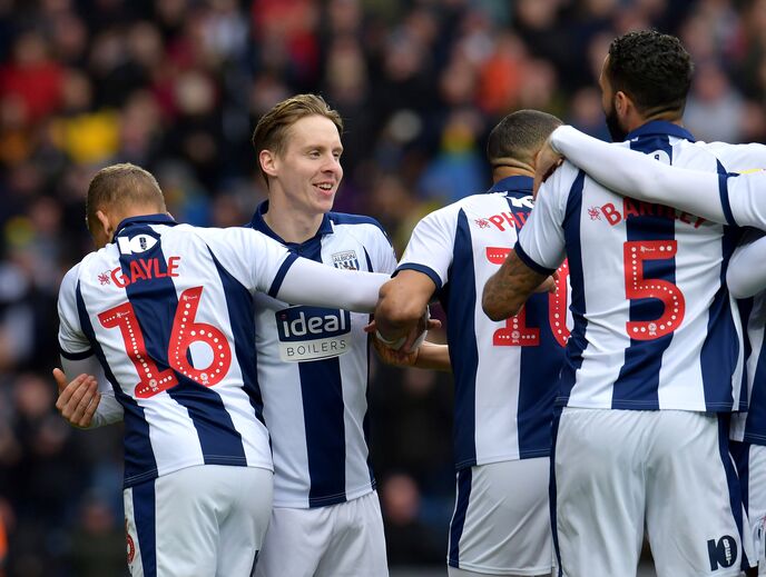 20. West Brom - 87, 9 milhões de euros.