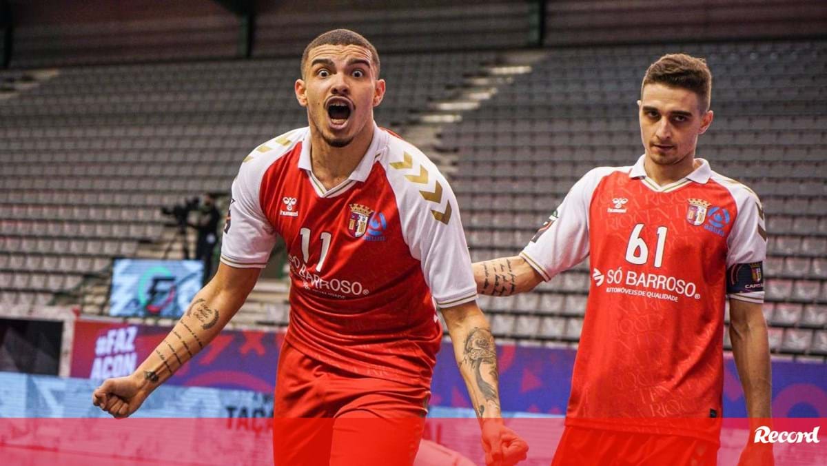 Sp. Braga bate Portimonense e vai discutir Taça de Portugal de futsal