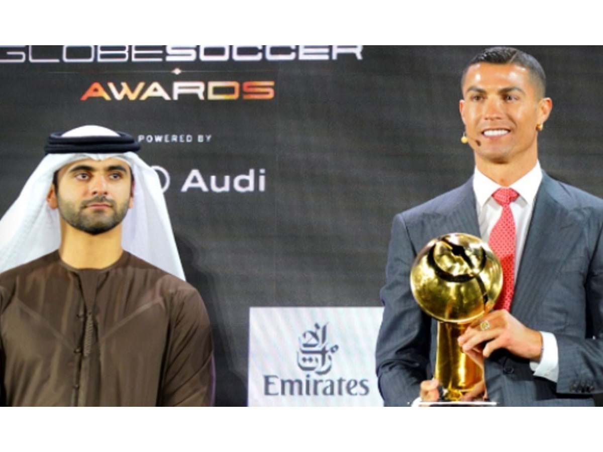 Cristiano Ronaldo recebe prêmio de melhor jogador do século em Dubai, futebol internacional