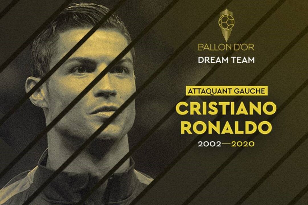 Mais uma distinção: Cristiano Ronaldo no Dream Team da 'France Football' - Internacional - Jornal Record