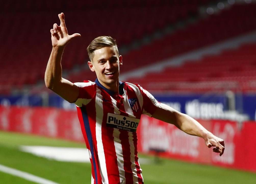 88º - Marcos Llorente (Atlético Madrid)