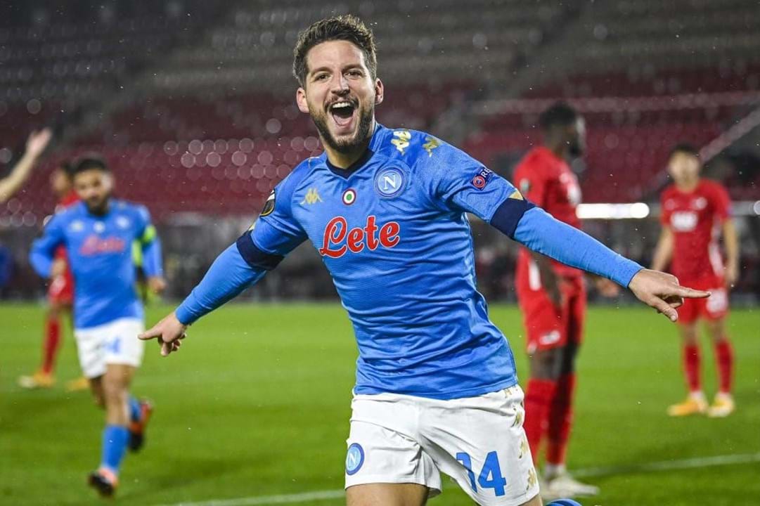 84 ° - Dries Mertens (Nápoles)