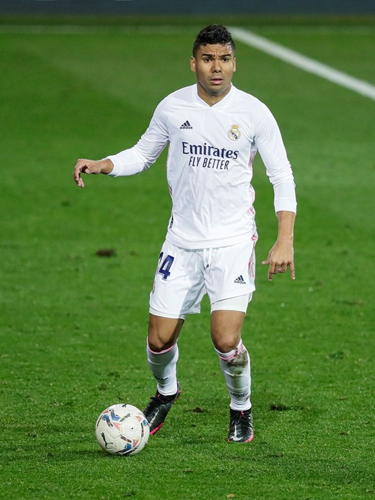 56 ° - Casemiro (Real Madrid)