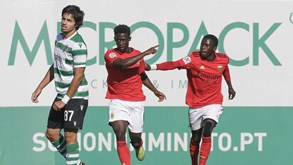 Liga Revelação: Benfica vence Sporting de forma expressiva na Academia