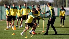 O onze provável do Sporting para o jogo com o Belenenses SAD