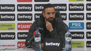 Rúben Amorim: «Se fosse sempre 4-0 aí, sim, teria de intervir»