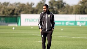 Sporting voltou ao trabalho com um regresso e duas ausências