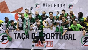 Sporting Goleia Sp Braga E Conquista Taca De Portugal Futsal Jornal Record