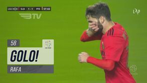 Rafa começou e finalizou: assim foi o golo do empate do Benfica