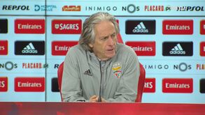Jorge Jesus revela o que disse ao árbitro no final do jogo