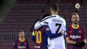 As imagens do reencontro mais esperado entre Messi e Cristiano Ronaldo