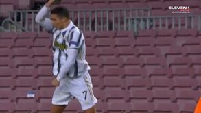 Cristiano Ronaldo voltou a Camp Nou e precisou de 13 minutos para marcar