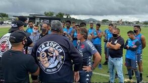 Vasco da Gama, de Sá Pinto, condena invasão ao centro de treinos: «Absolutamente injustificável»